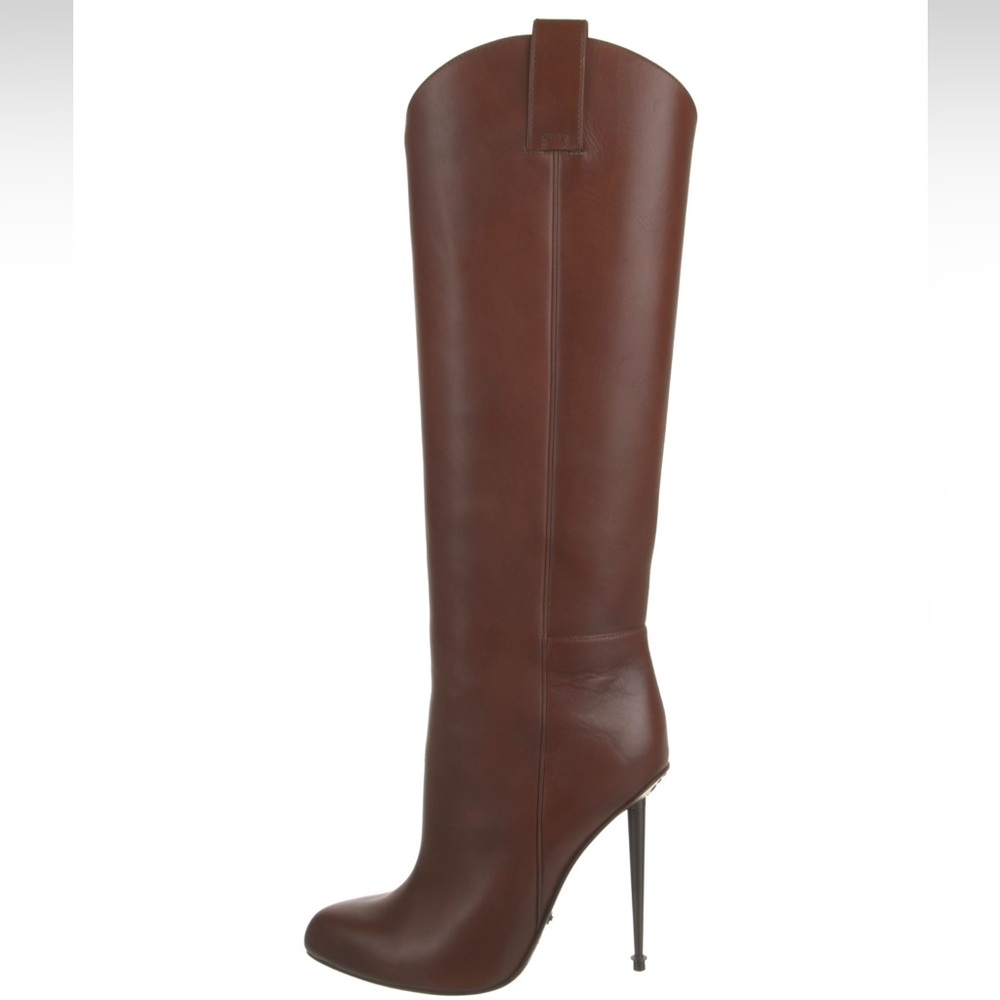Tom Ford Leather Knee-High Boots